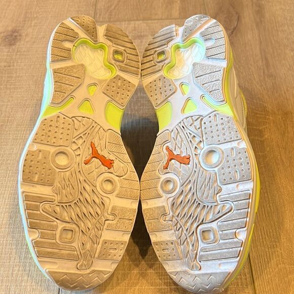 Puma Extent Nitro Tech Sneakers US 7.5 Green and Orange - Picture 5 of 11